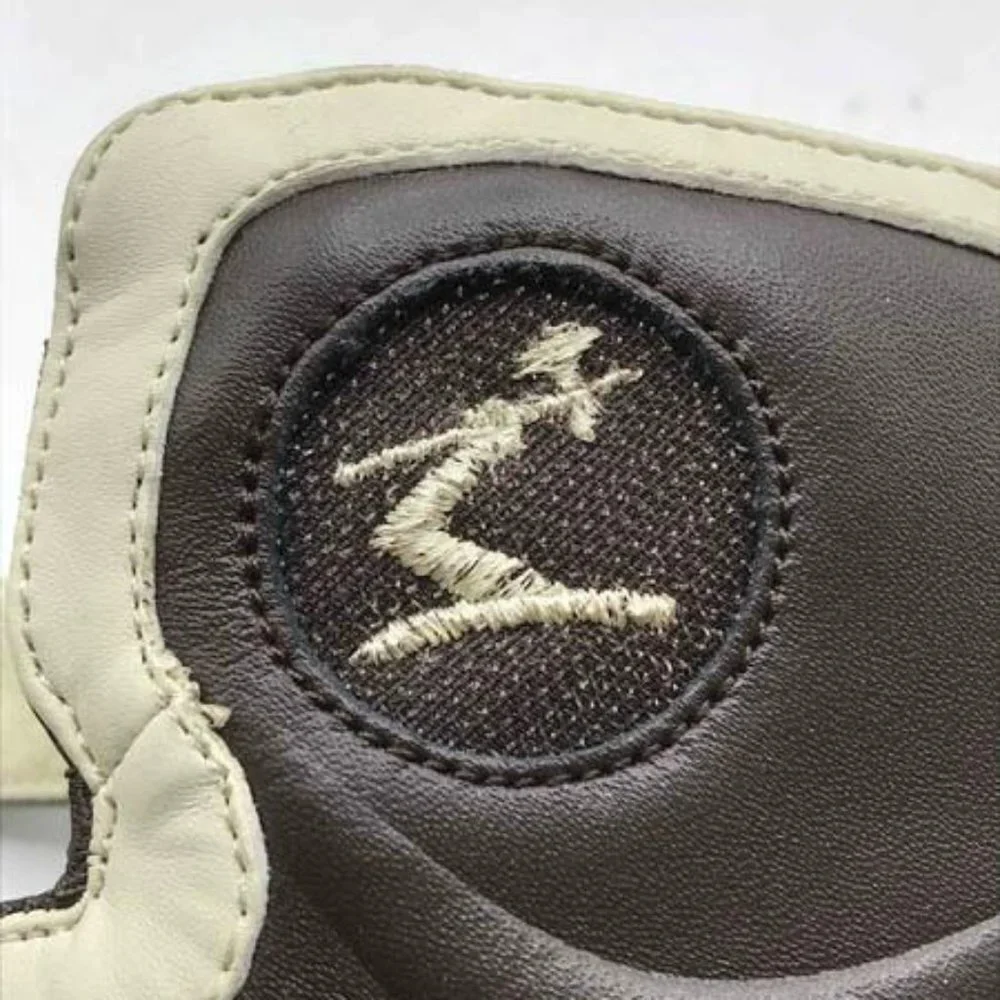 Limited Edition Hennessy x Jhung Yuro Sneakers Sz 10 Brown White Leather Hi Top - Picture 9 of 11